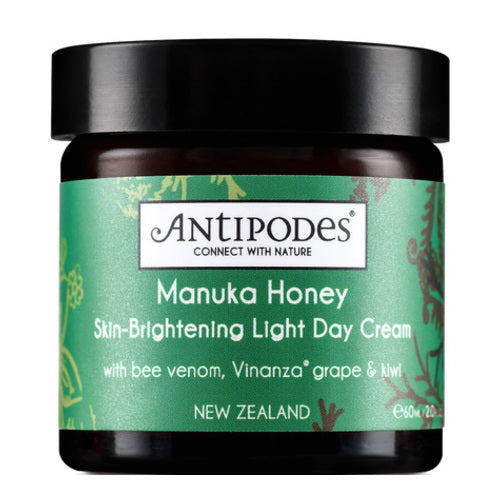 Antipodes manuka miel crema de día de luz de la piel que se desliza