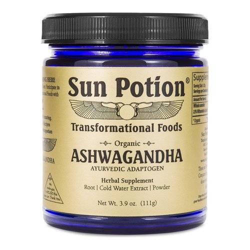 Sun Potion Ashwagandha rotekstraktpulver (organisk)