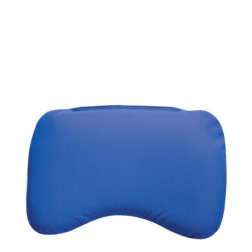 Almohada de baño de estimulidad supracor en cubierta azul