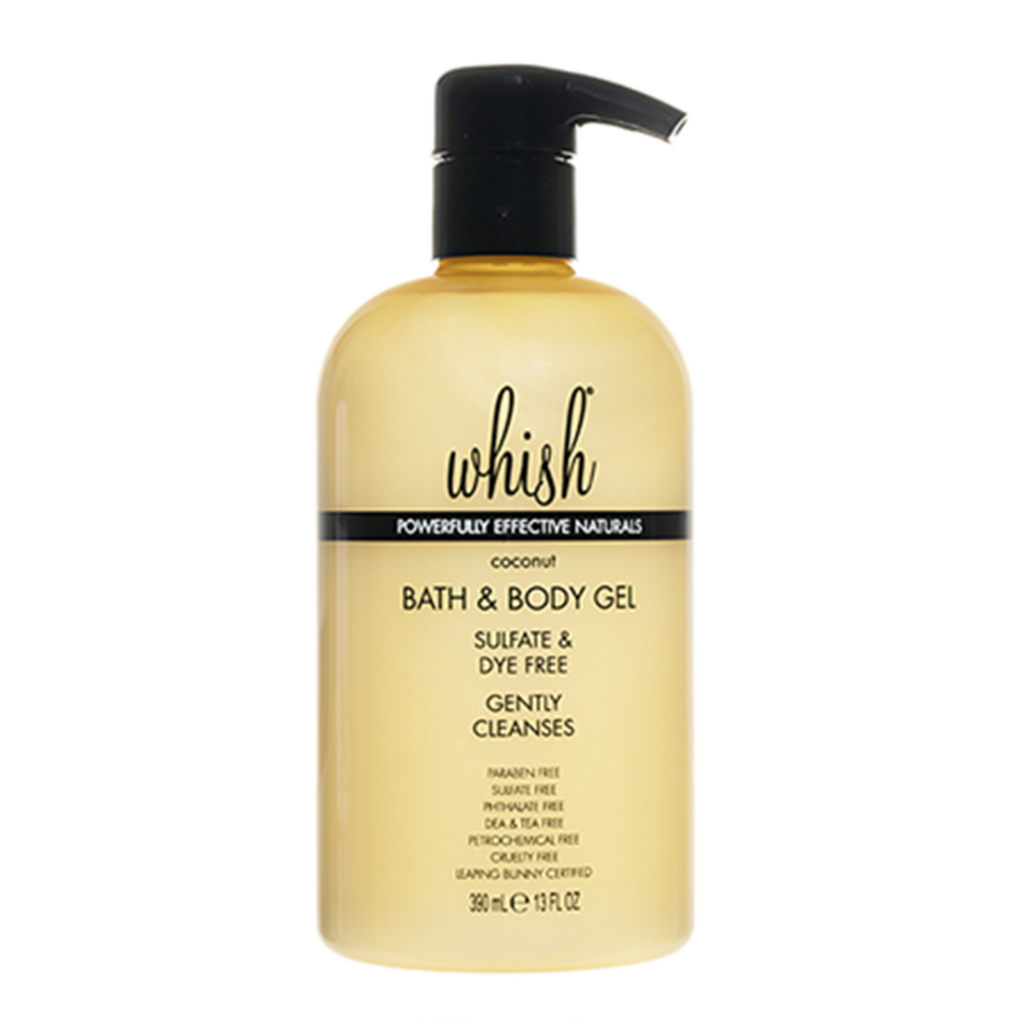 Whish -kylpy- ja vartalogeeli 390 ml / 13 fl oz