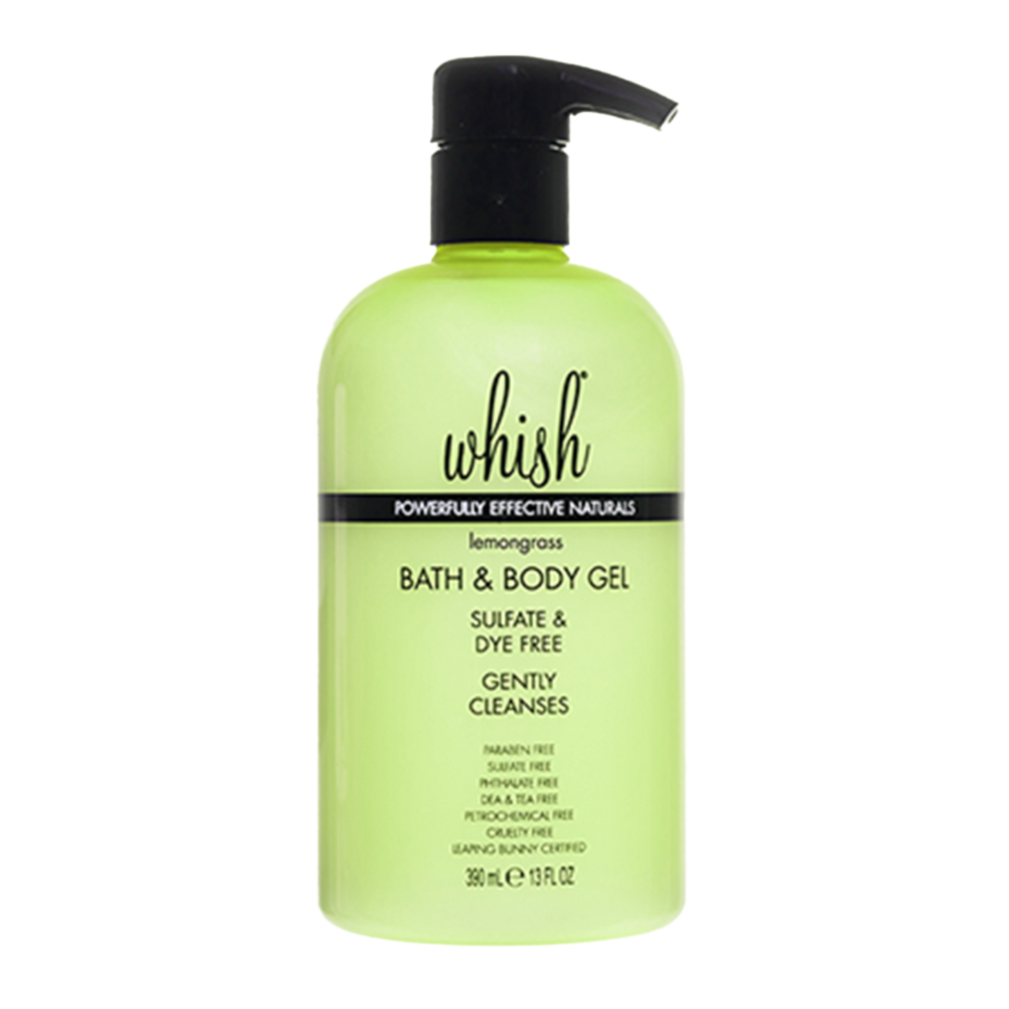 Whish -kylpy- ja vartalogeeli 390 ml / 13 fl oz