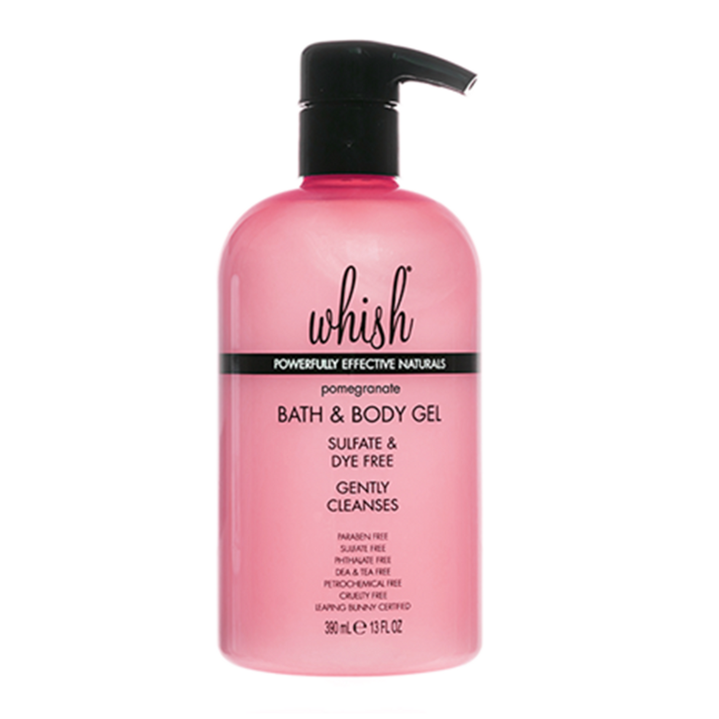 Whish -kylpy- ja vartalogeeli 390 ml / 13 fl oz