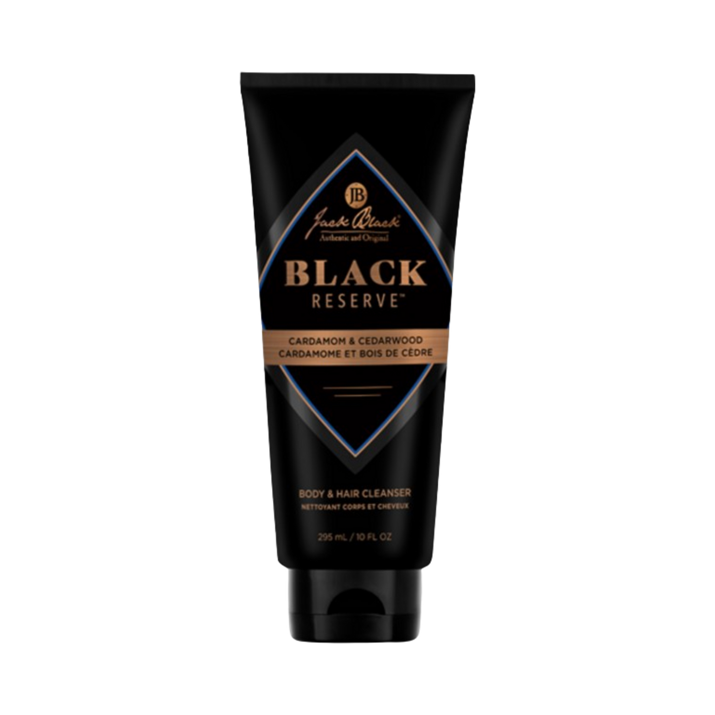 Jack Black Black Reserve -runko ja hiuspuhdistusaine