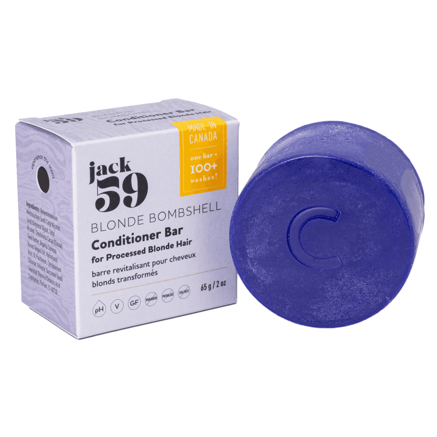 jack 59 Blonde Bombshell Conditioner Bar