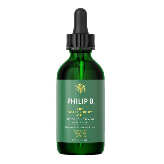 Philip B Botanical CBD Scalp   Body Oil