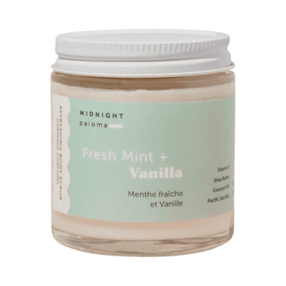 Midnight Paloma Fresh Mint + Vanilla Body Scrub