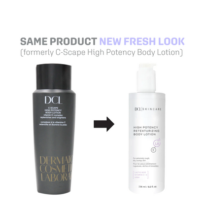 DCL Dermatologic High Potency Retexturizing Body Lotion