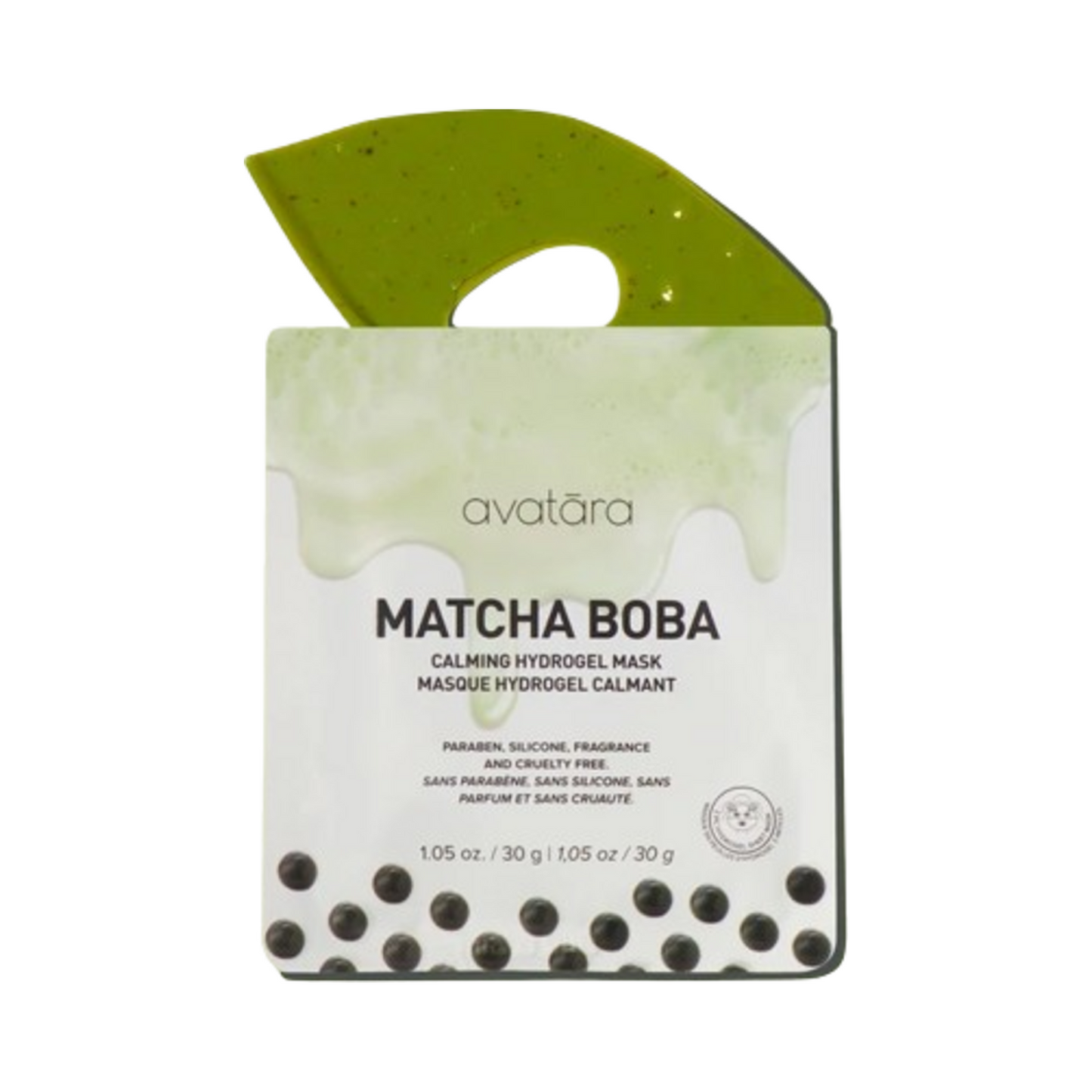 Avatara Matcha Boba Hydrogeel Mask