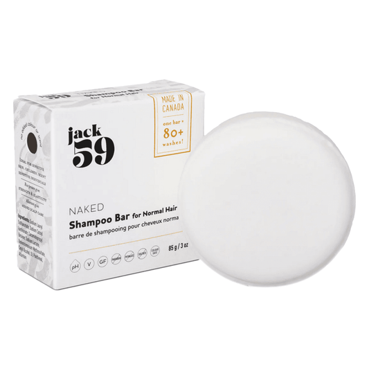 jack 59 Naked (Unscented) Shampoo Bar