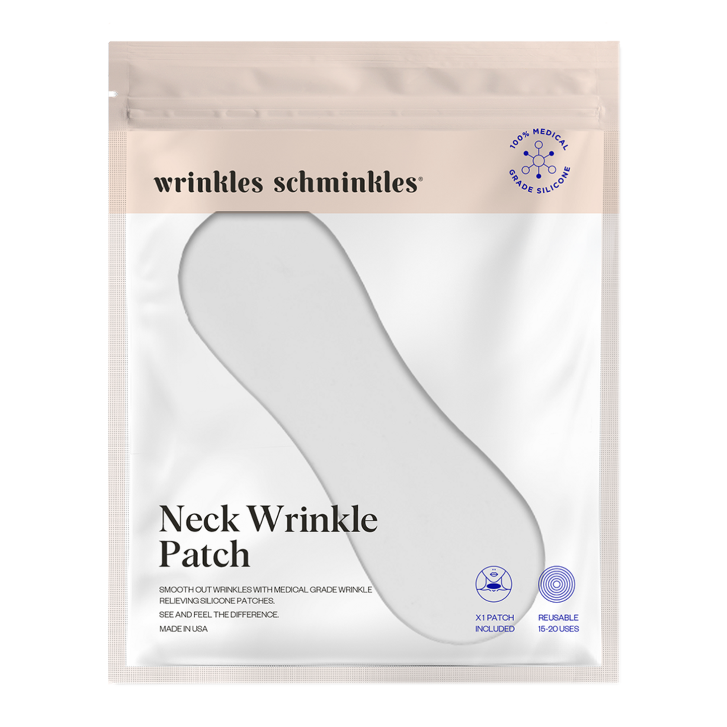 Rimpels schminkles nek rimpelpatch