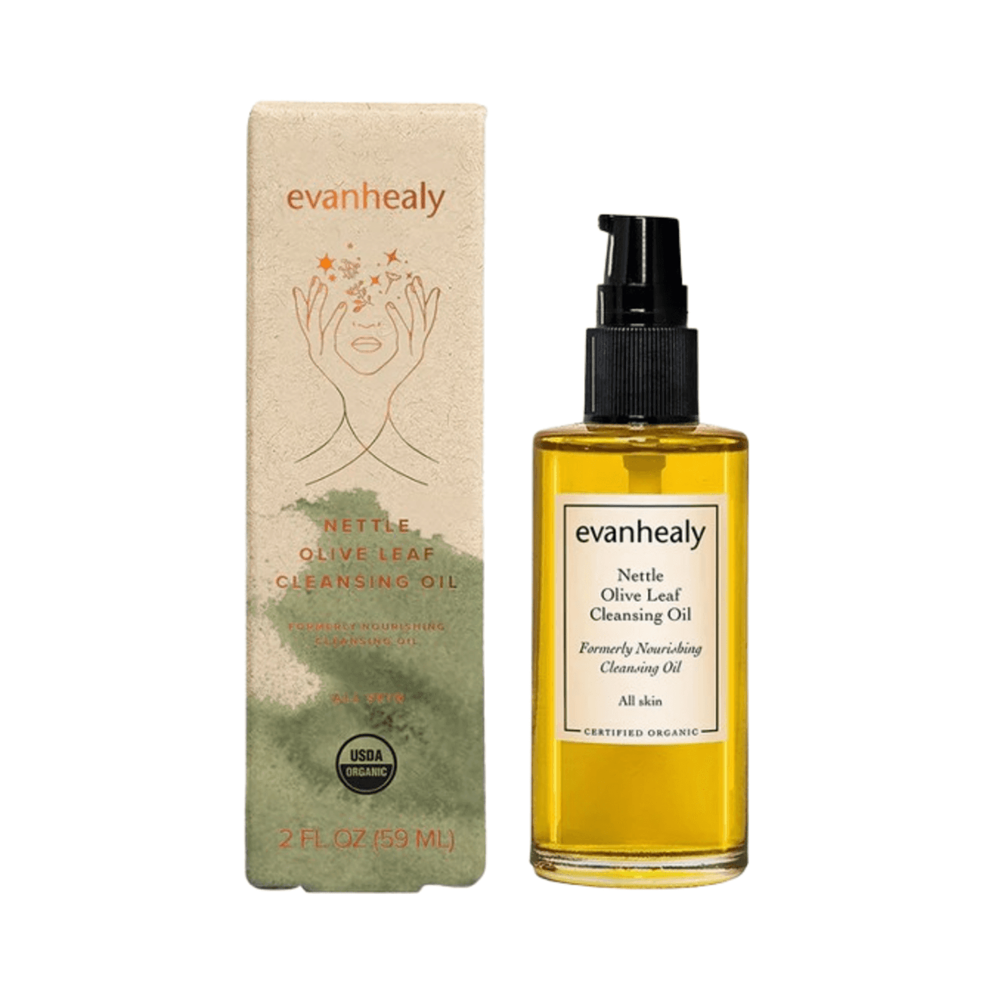 Evanhealy Nettle Olive Leaf Cleansing Oil