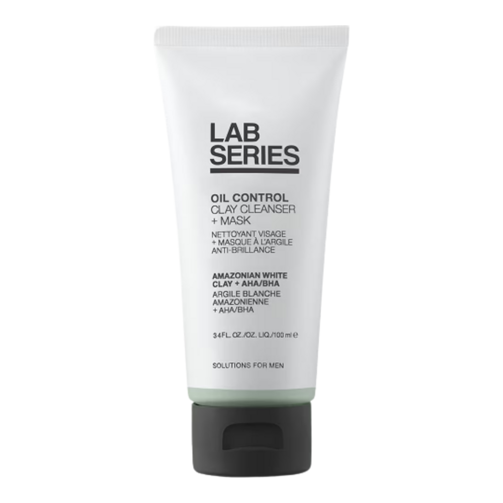 Lab -serien Oil Control Clay Cleanser + Mask