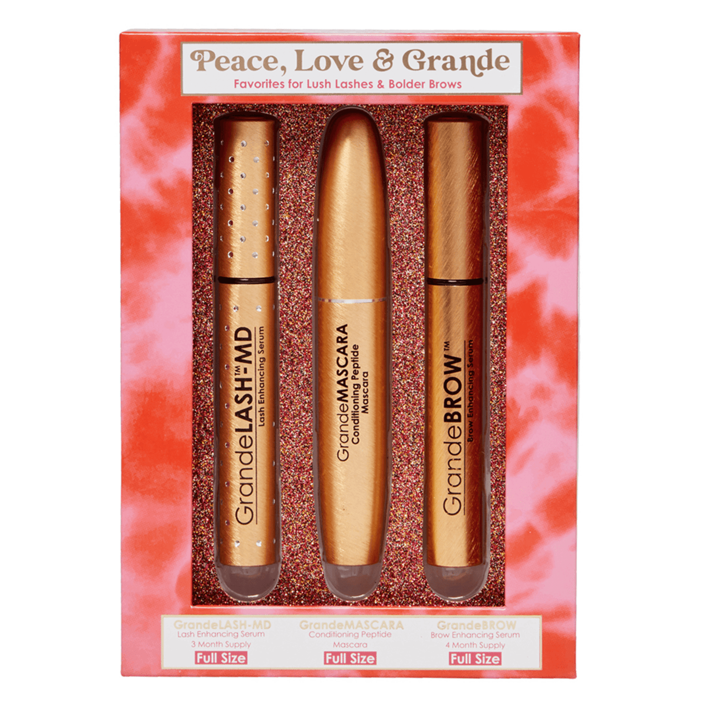 Grande Cosmetics Peace, Love and Grande Gift Set Trio