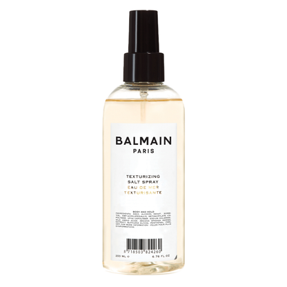 Balmain paris hår couture teksturering salt spray